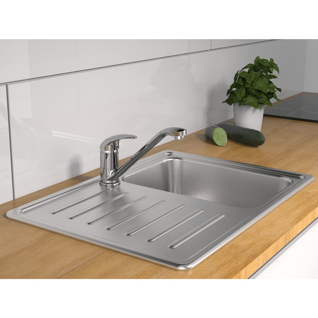 SCHÌÏTTE Sink Mixer ALBATROS Low Pressure Chrome