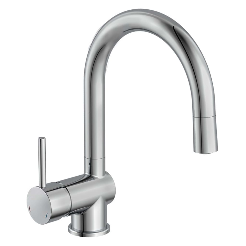 SCHÌÏTTE Sink Mixer with LED STELLA Chrome