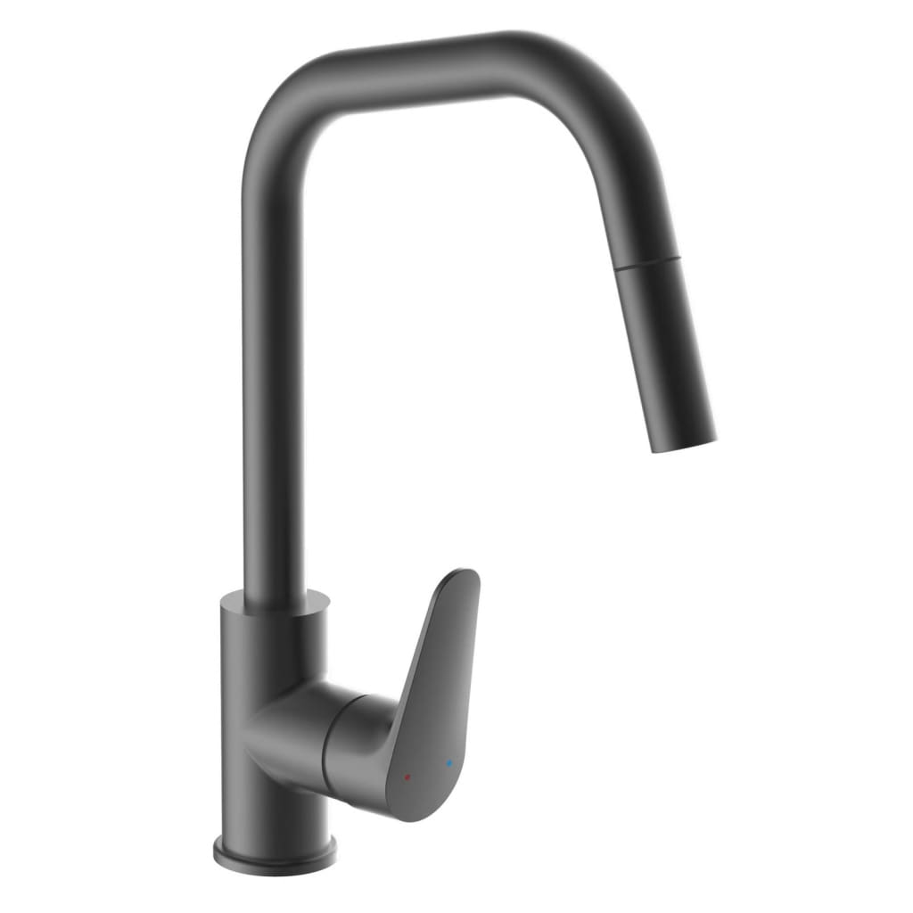 SCHÌÏTTE Kitchen Mixer Tap with Pull-out Spout SEATTLE Matte Graphite