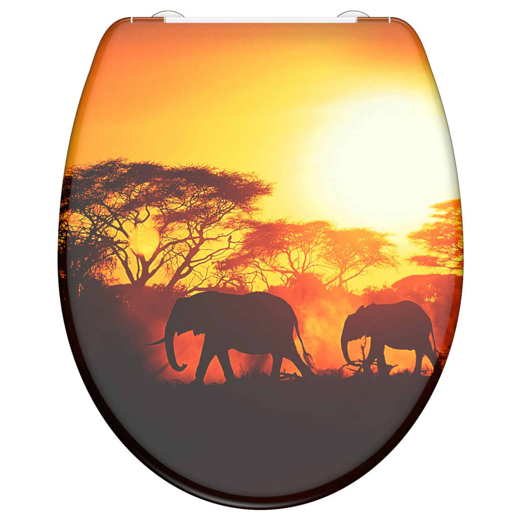 SCHÌÏTTE Toilet Seat with Soft-Close Quick Release AFRICA