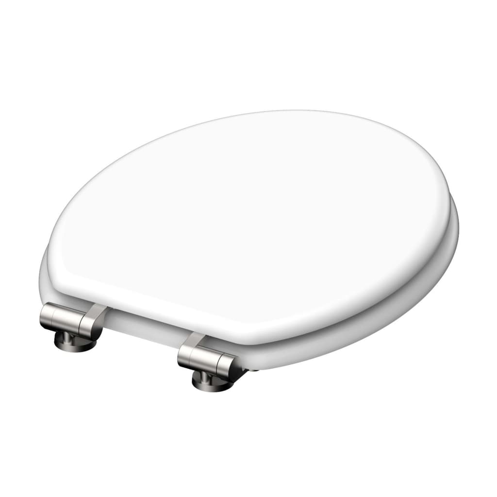 SCHÌÏTTE Toilet Seat WHITE Wood Core