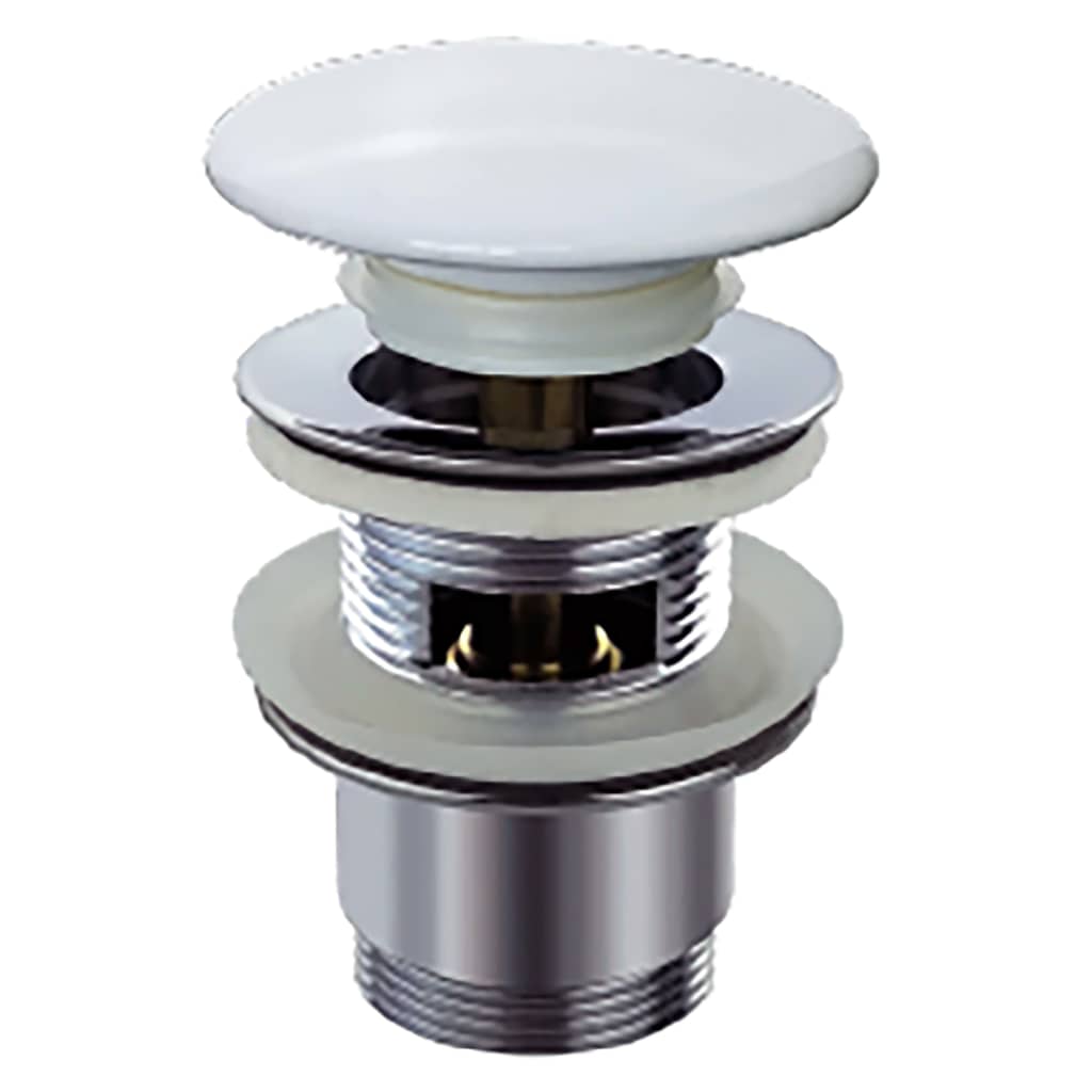 SCHÌÏTTE Design Drain Valve Cap 1å_x65mm White