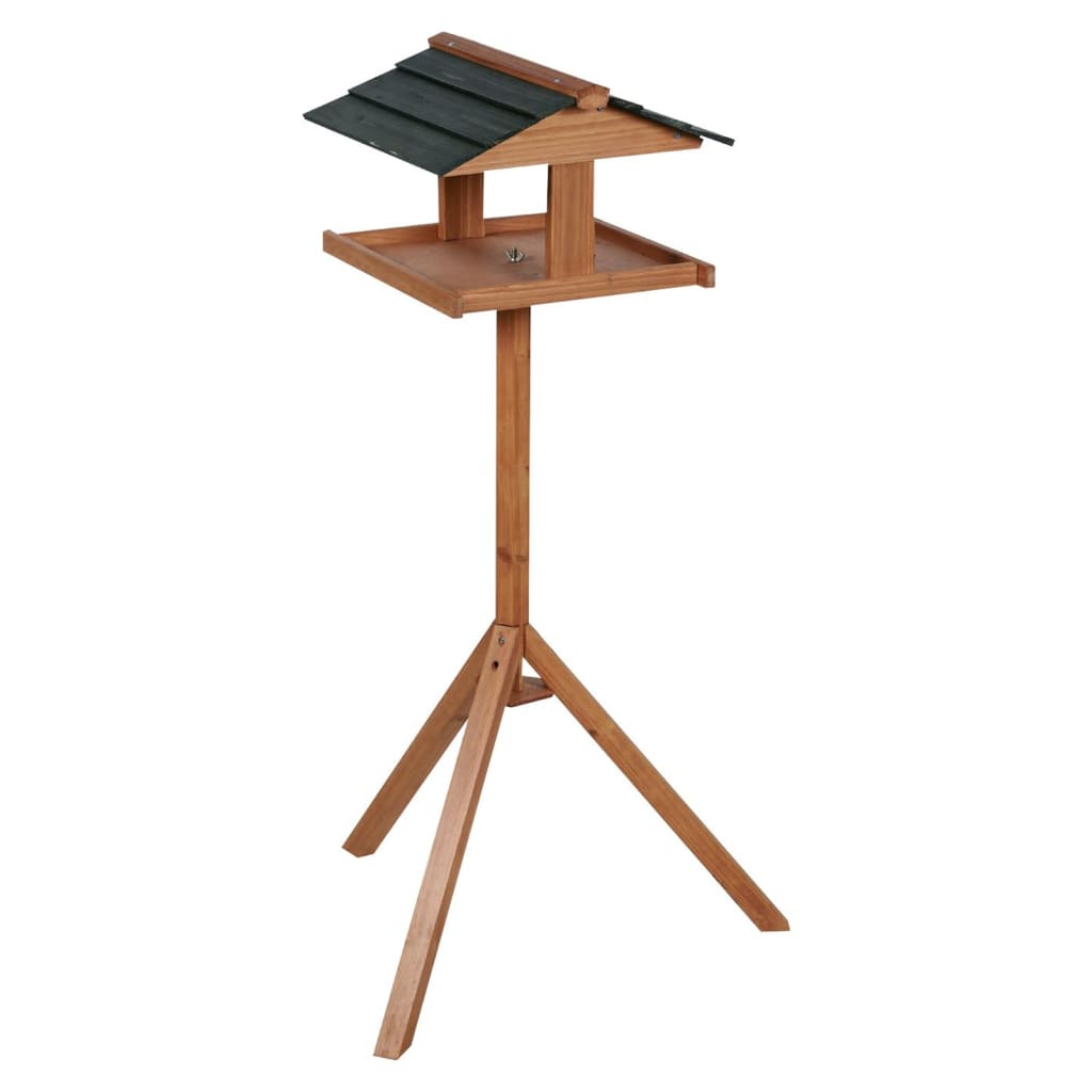 FLAMINGO Bird Table with Stand Reykjavik 42x40.5x119 cm Brown