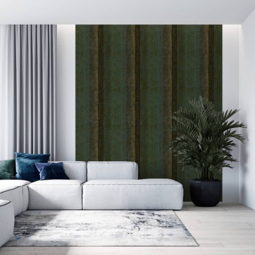 Noordwand Zero Wallpaper Handmade Stripes Brown
