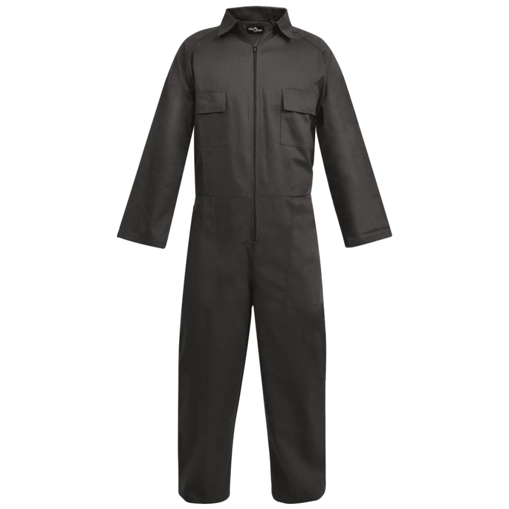 vidaXL Men's Overalls Size L Grey