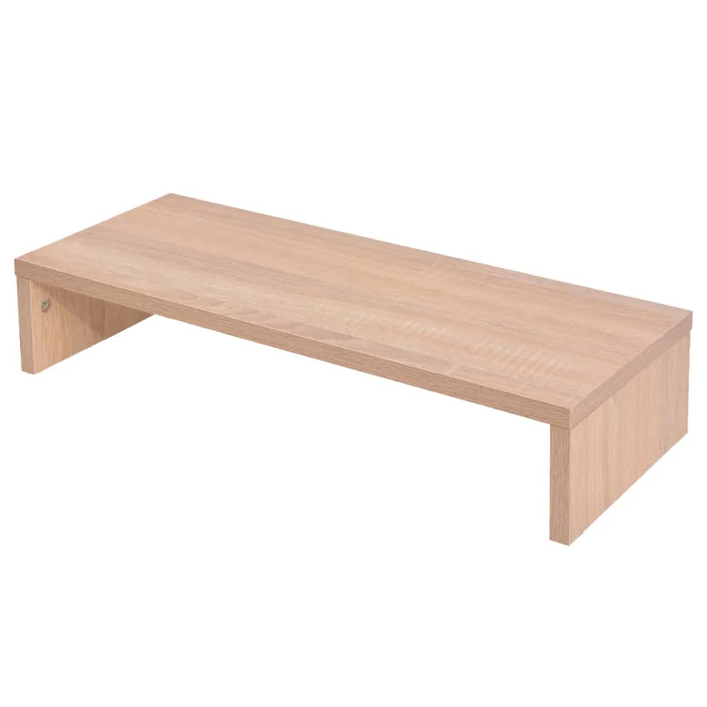 vidaXL Monitor Stand Engineered Wood 60x23.5x12 cm Beige