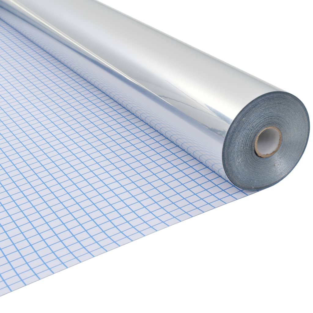 vidaXL Reflective Mirror Privacy Film Self-Adhesive 0.9x20 m