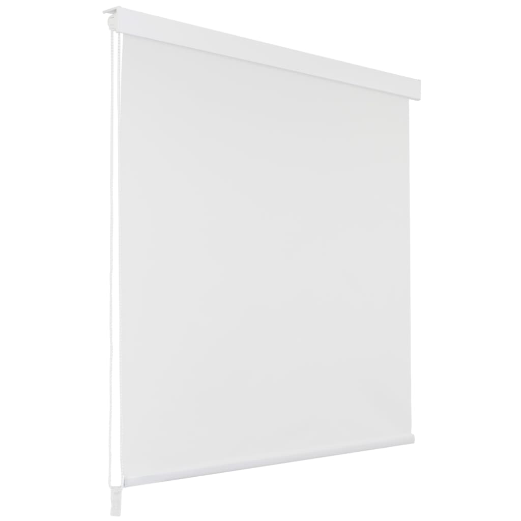 vidaXL Shower Roller Blind 160x240 cm White