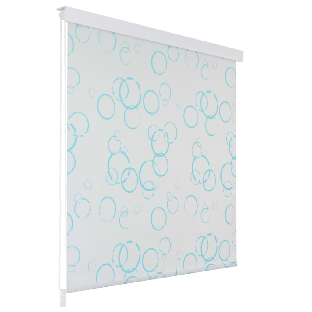 vidaXL Shower Roller Blind 160x240 cm Bubble