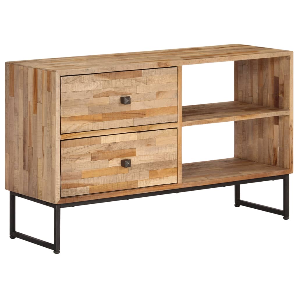 vidaXL TV Cabinet Reclaimed Teak Wood 90x30x55 cm