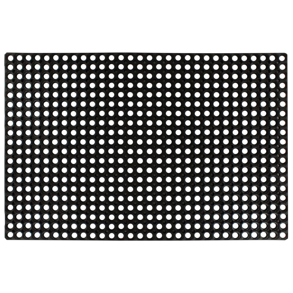vidaXL Mat Rubber 23 mm 80x120 cm