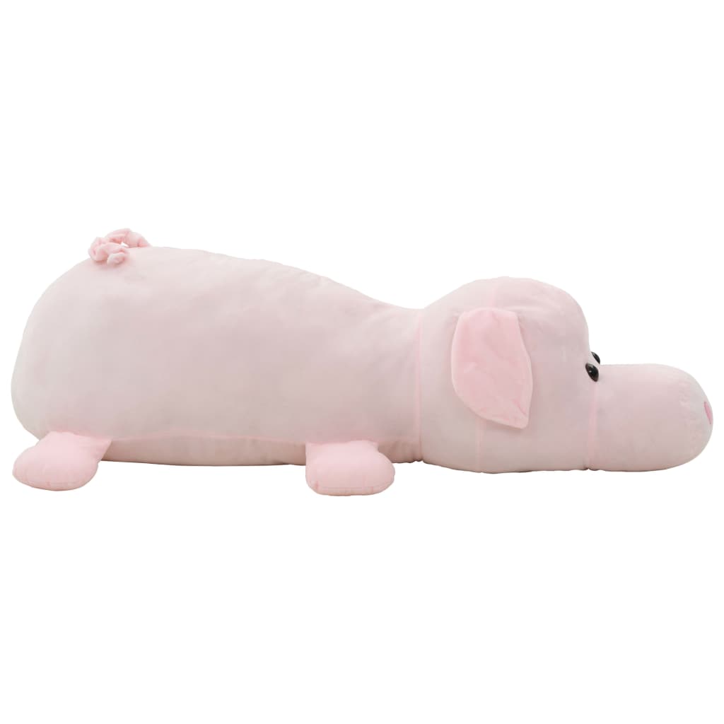 vidaXL Pig Cuddly Toy Plush Pink
