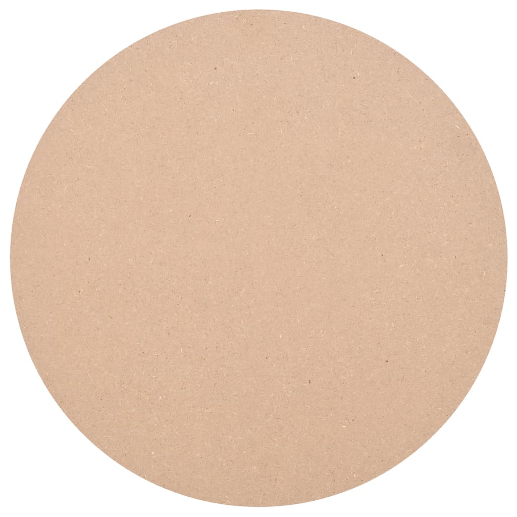 vidaXL Table Top Round MDF 500x18 mm