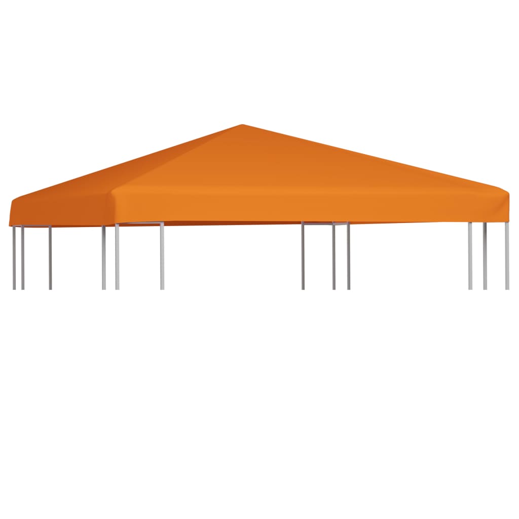 vidaXL Gazebo Top Cover 310 g/må_ 3x3 m Orange