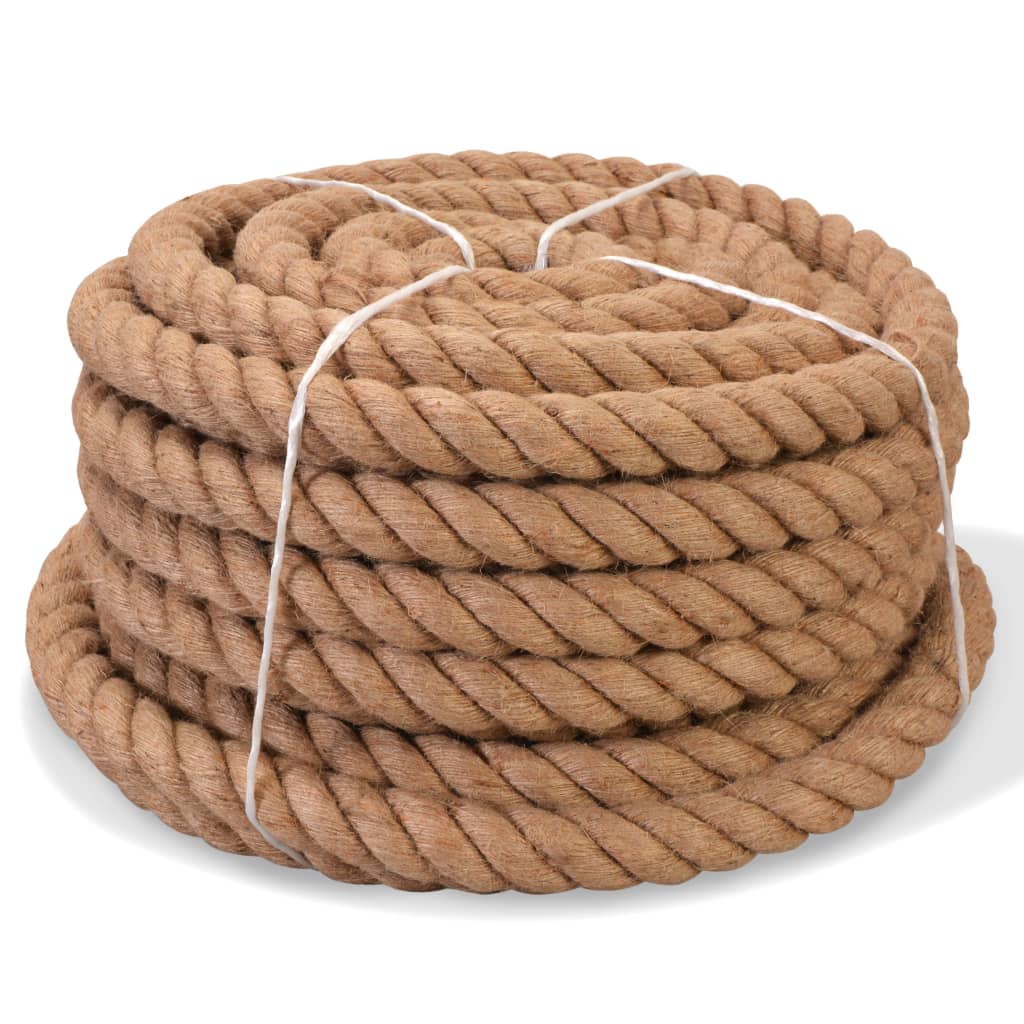 vidaXL Rope 100% Jute 14 mm 250 m