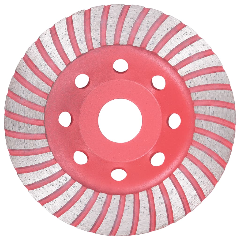 vidaXL Diamond Grinding Cup Wheel with Turbo 115 mm