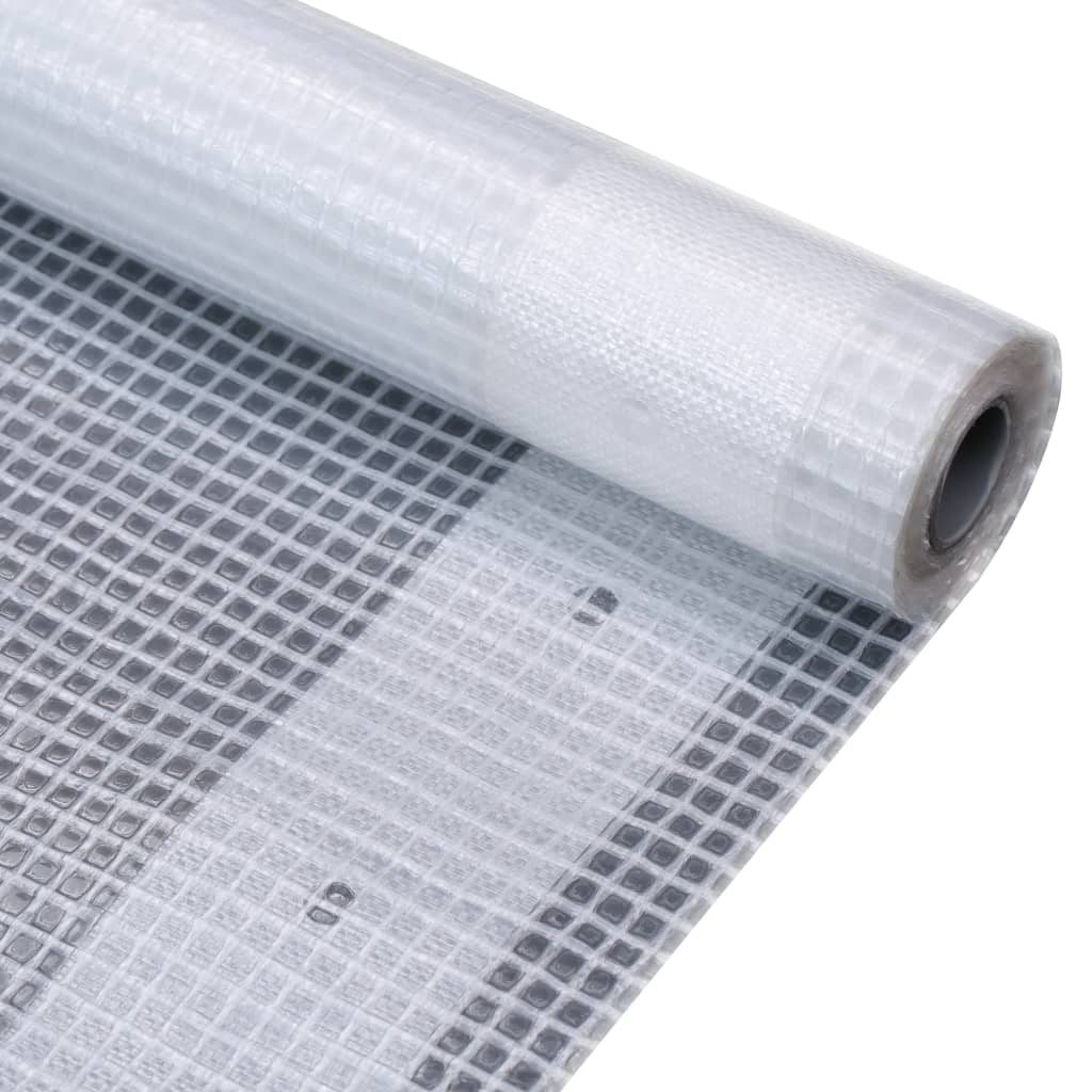 vidaXL Leno Tarpaulin 260 g/må_ 4x5 m White