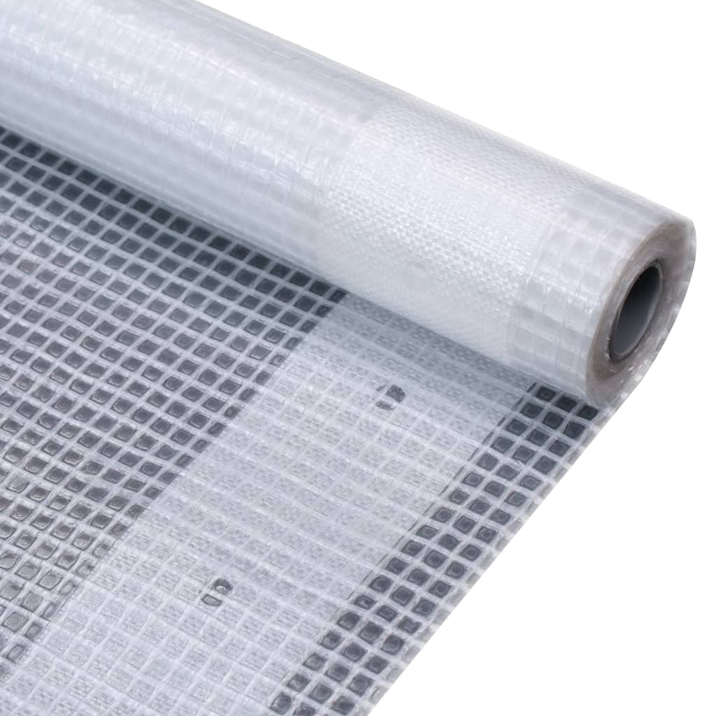 vidaXL Leno Tarpaulin 260 g/må_ 4x15 m White