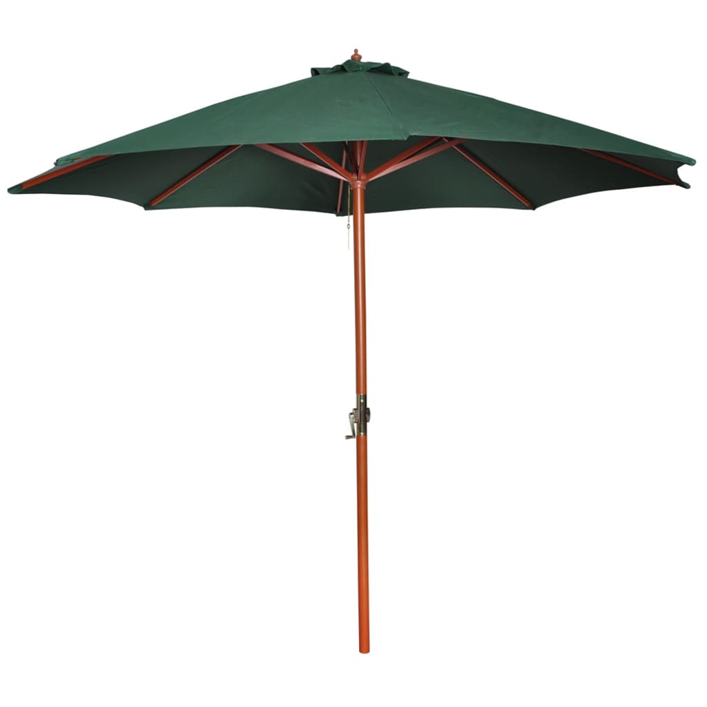 vidaXL Parasol Green 258 cm