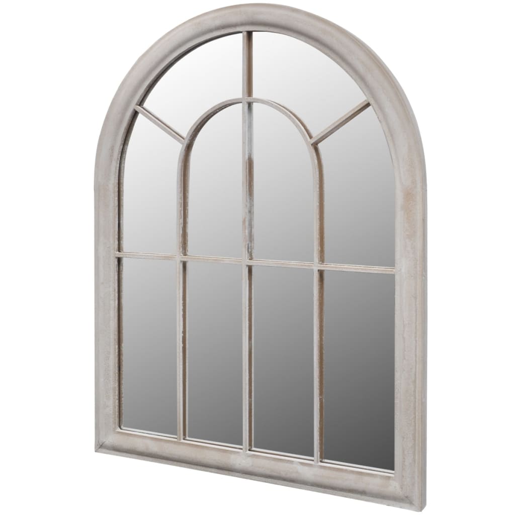 vidaXL Rustic Arch Garden Mirror 69x89 cm for Indoor and Outdoor Use