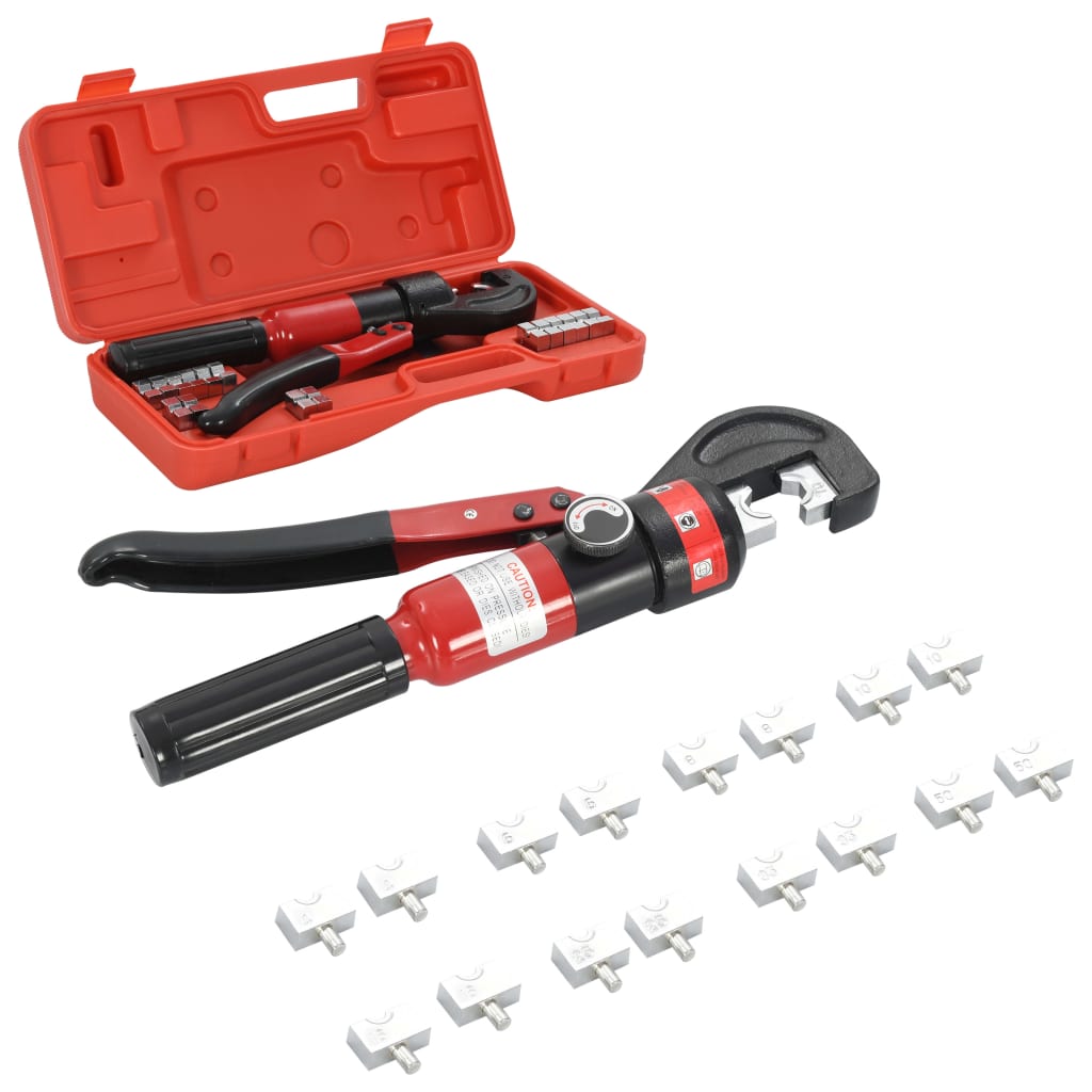 vidaXL Hydraulic Crimping Pliers 4-6-8-10-16-25-35-70 mmå_