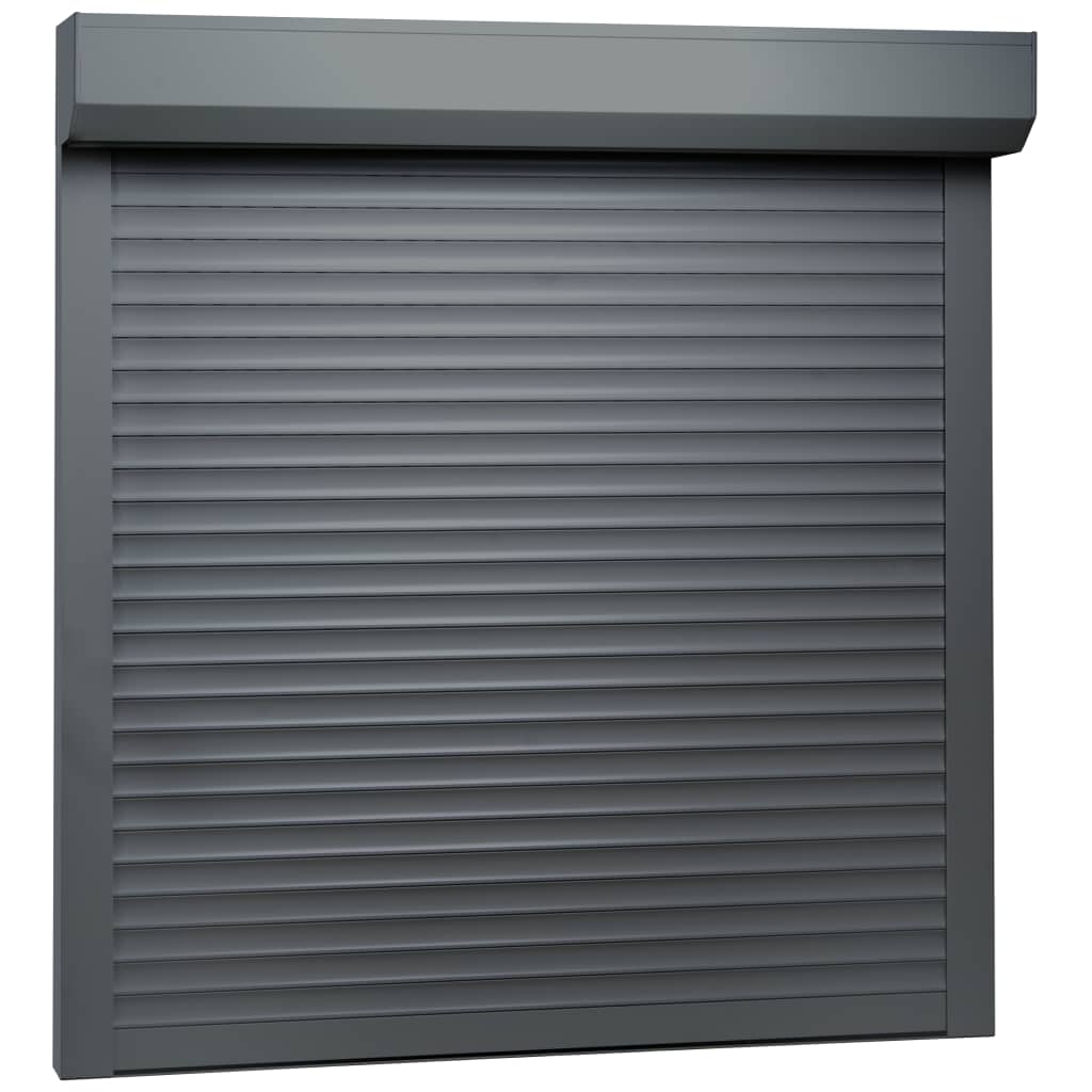 vidaXL Roller Shutter Aluminium 100x100 cm Anthracite