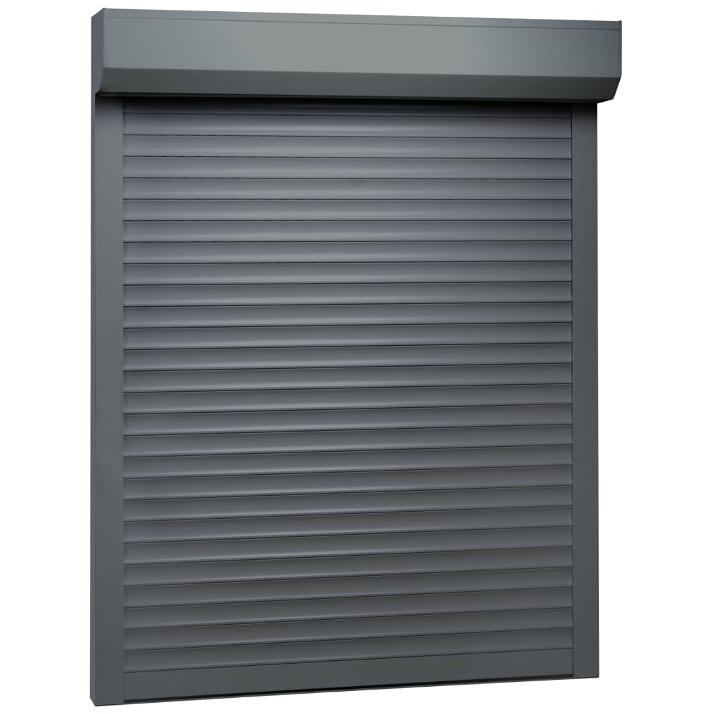 vidaXL Roller Shutter Aluminium 120x150 cm Anthracite