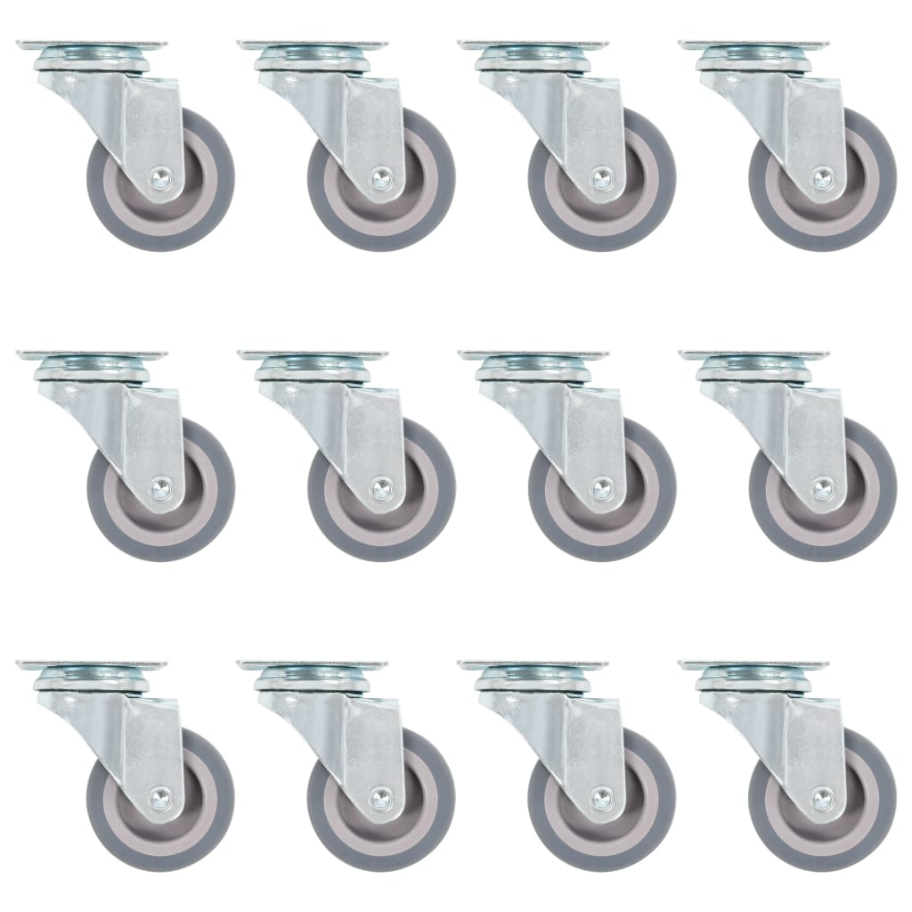vidaXL 36 pcs Swivel Casters 50 mm