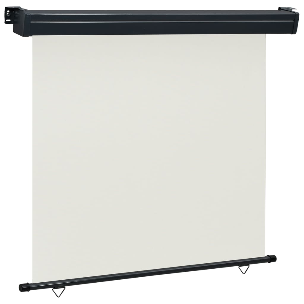 vidaXL Balcony Side Awning 170x250 cm Cream