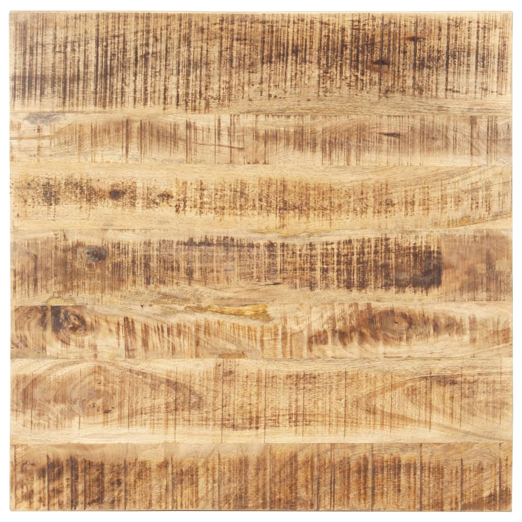 vidaXL Table Top Solid Mango Wood 25-27 mm 60x60 cm