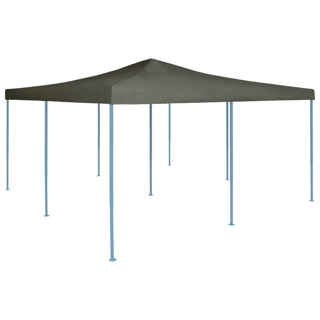vidaXL Folding Gazebo 5x5 m Anthracite