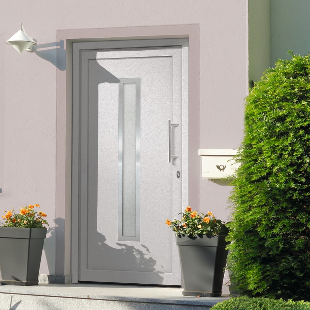 vidaXL Front Door White 98x190 cm