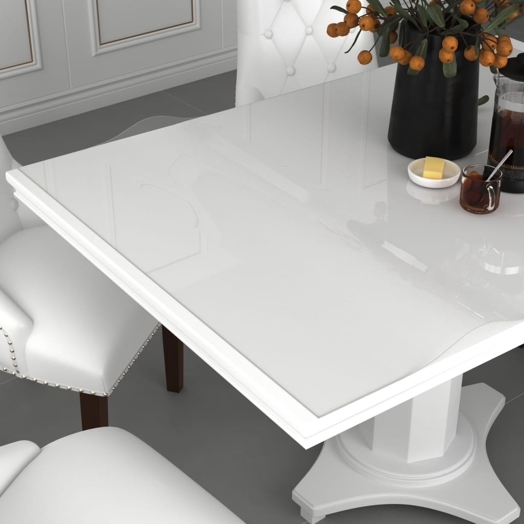 vidaXL Table Protector Transparent 180x90 cm 1.6 mm PVC