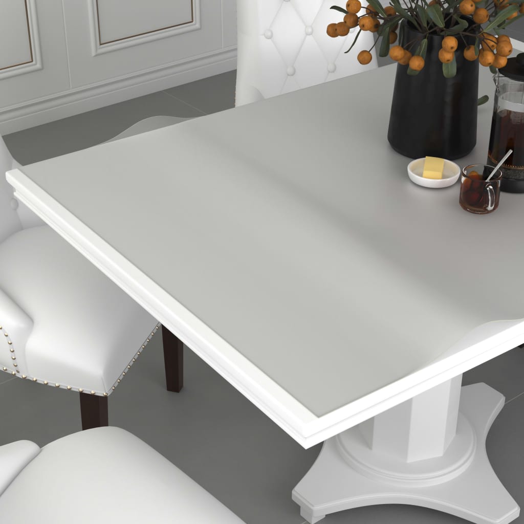 vidaXL Table Protector Matt 80x80 cm 1.6 mm PVC