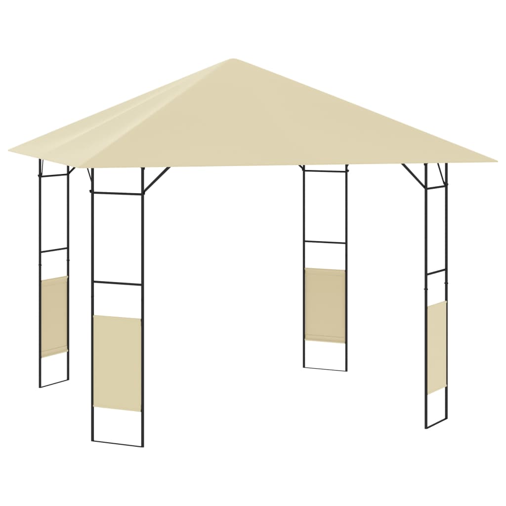 vidaXL Garden Gazebo 3x3x2.6 m Cream 160g/må_