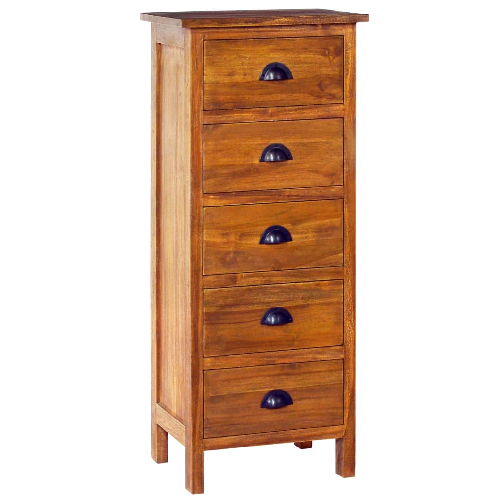 vidaXL Sideboard 45x35x110 cm Solid Teak Wood