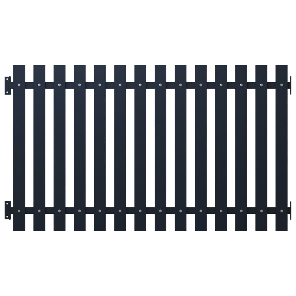 vidaXL Fence Panel Anthracite 170.5x75 cm Powder-coated Steel