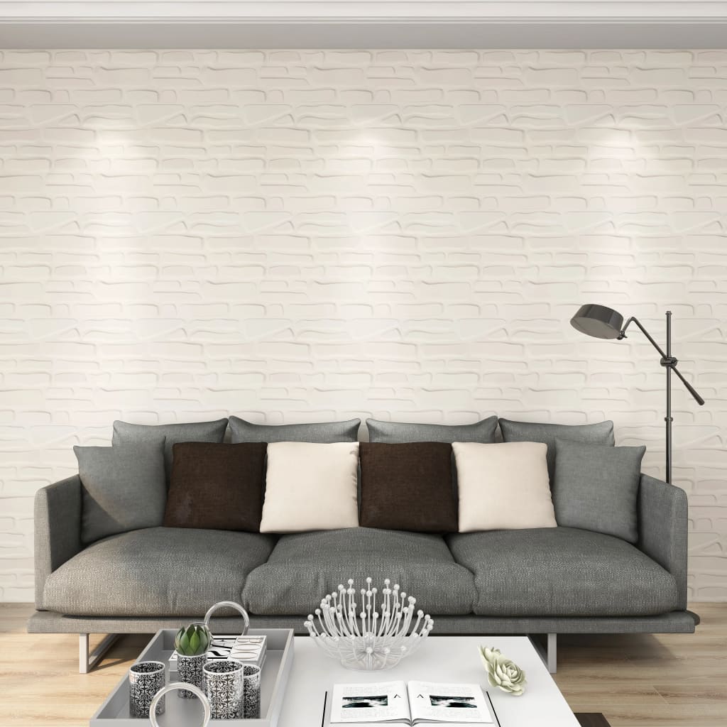 vidaXL 24 pcs Wall Panels 3D 0.5x0.5 m 6 må_