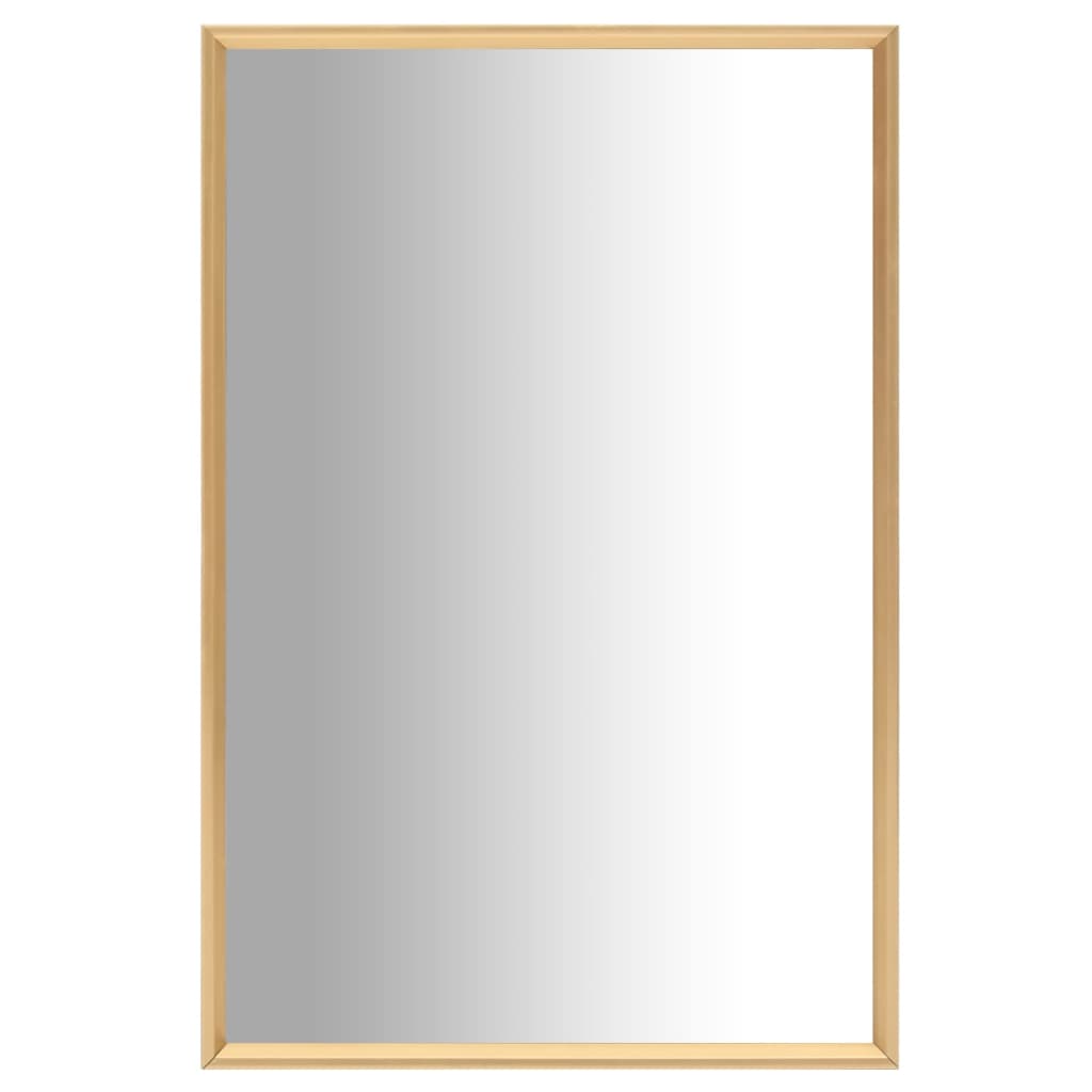 vidaXL Mirror Gold 60x40 cm