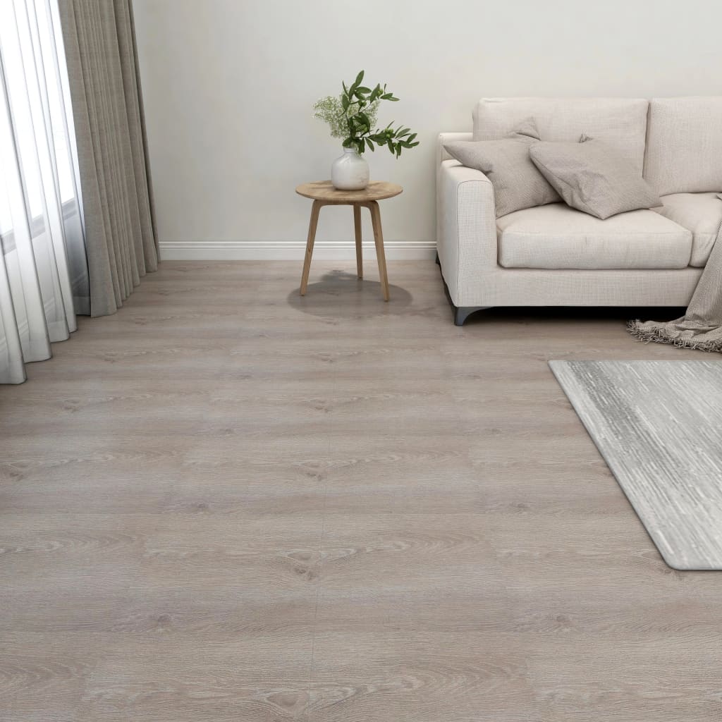 vidaXL Self-adhesive Flooring Planks 55 pcs PVC 5.11 må_ Taupe