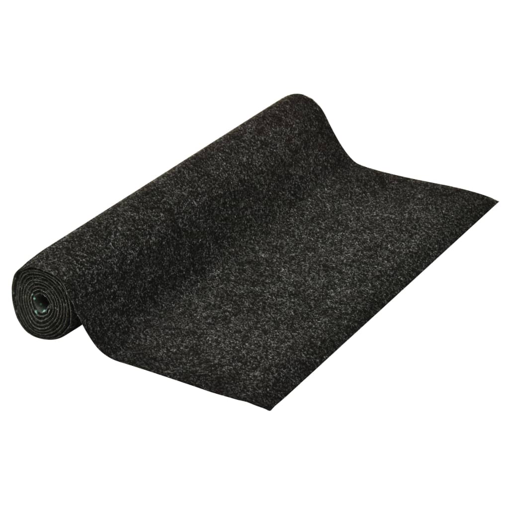 vidaXL Artificial Grass with Studs 4x1.33 m Anthracite