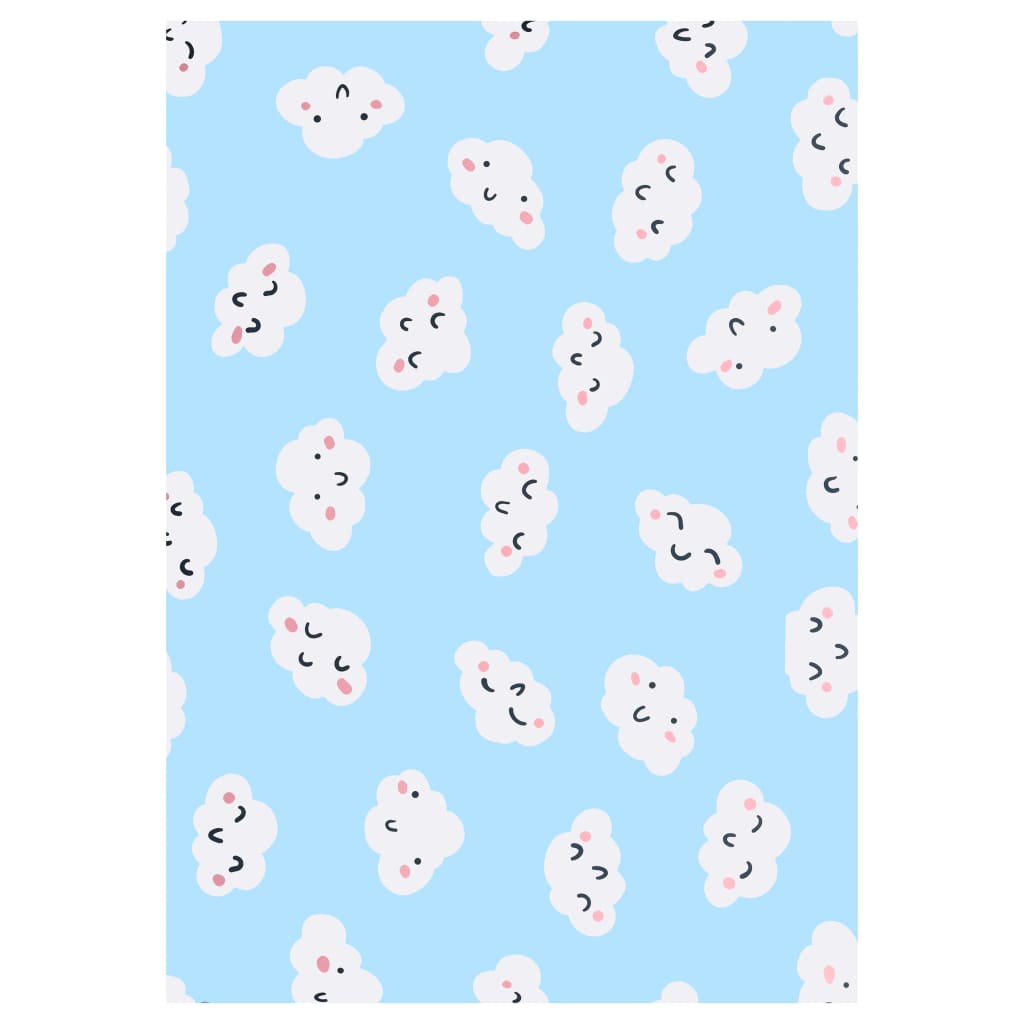 vidaXL Printed Rug Multicolour 80x150 cm Fabric