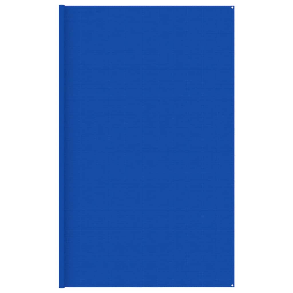 vidaXL Tent Carpet 400x700 cm Blue HDPE