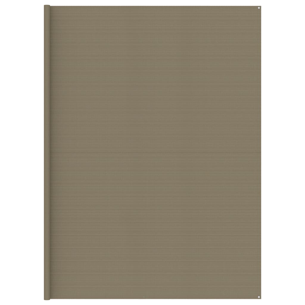 vidaXL Tent Carpet 400x400 cm Taupe