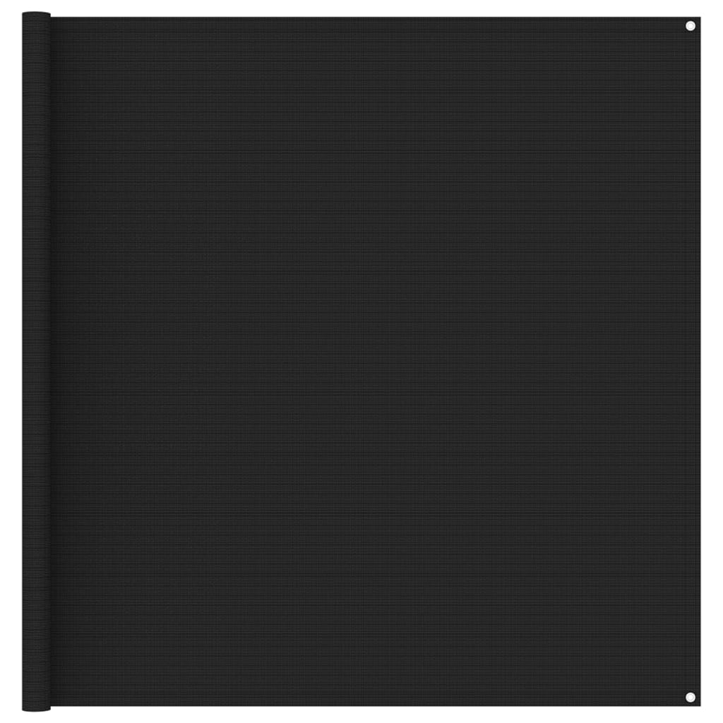 vidaXL Tent Carpet 250x200 cm Black
