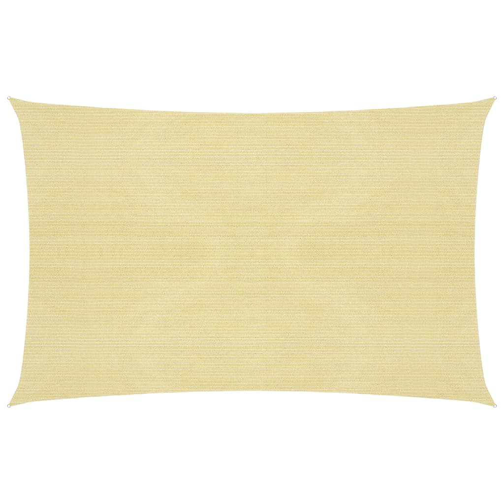 vidaXL Sunshade Sail 160 g/må_ Beige 3x4.5 m HDPE