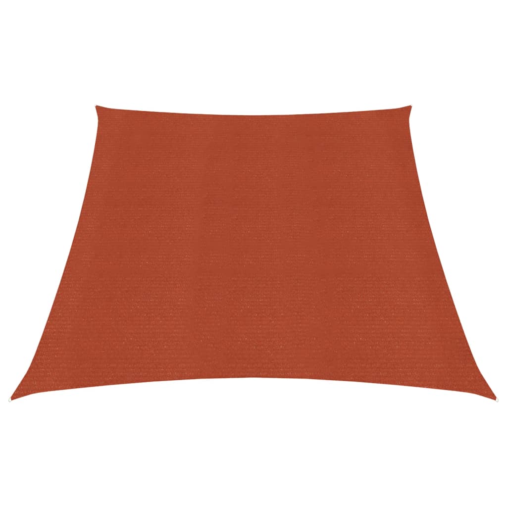 vidaXL Sunshade Sail 160 g/må_ Terracotta 3/4x2 m HDPE