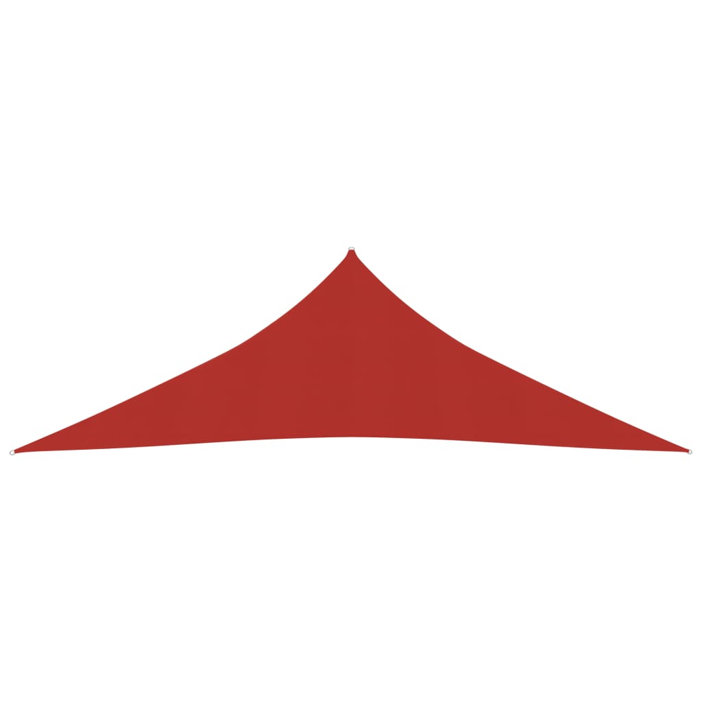 vidaXL Sunshade Sail 160 g/må_ Red 4x4x5.8 m HDPE