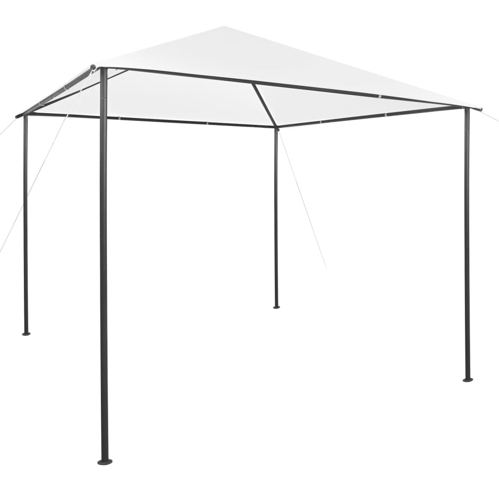 vidaXL Gazebo 3x3x2.9 m White 180 g/må_