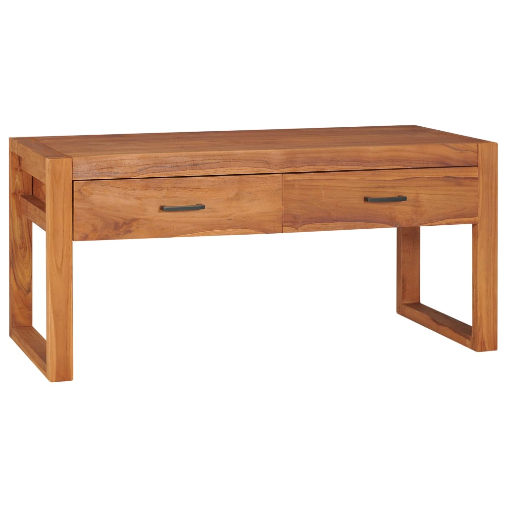 vidaXL TV Cabinet 100x40x45 cm Teak Wood
